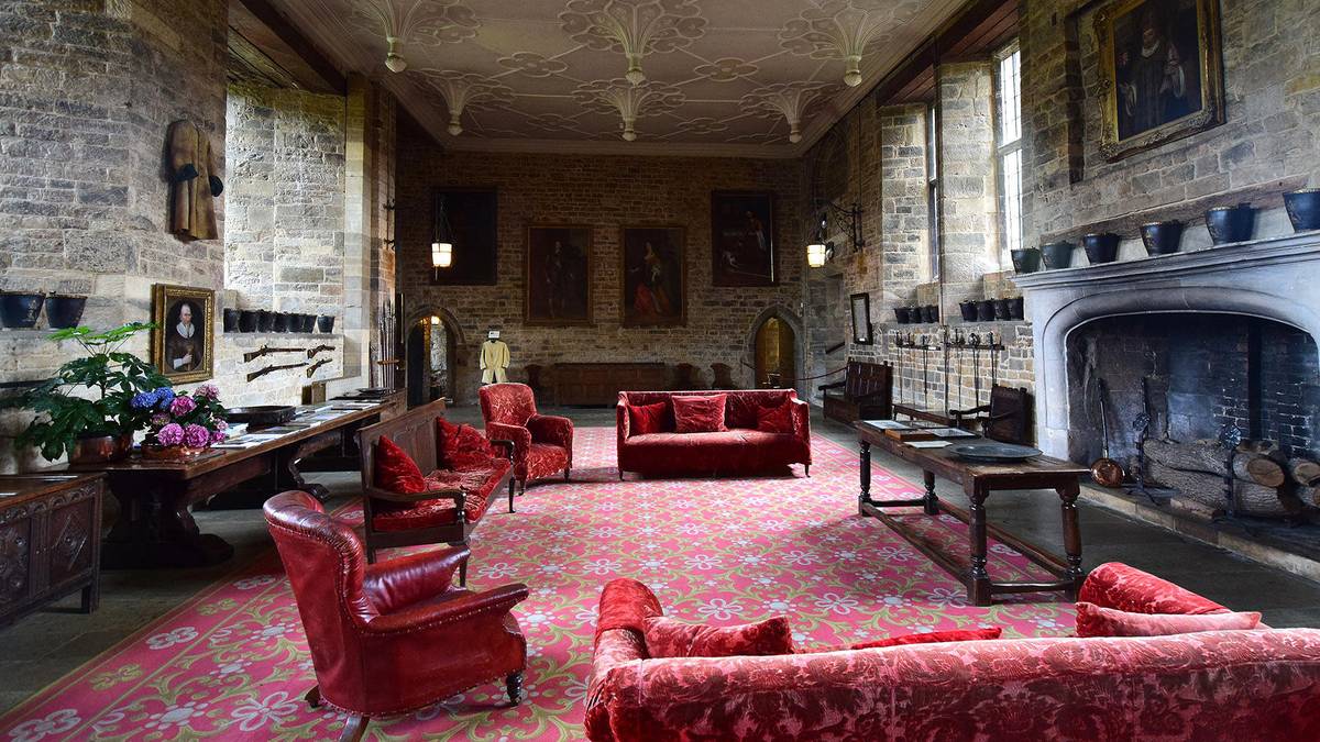 Interior room at Broughton Castle