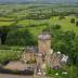 The Castle at Edgehill from above