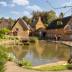 Duck pond in Wroxton
