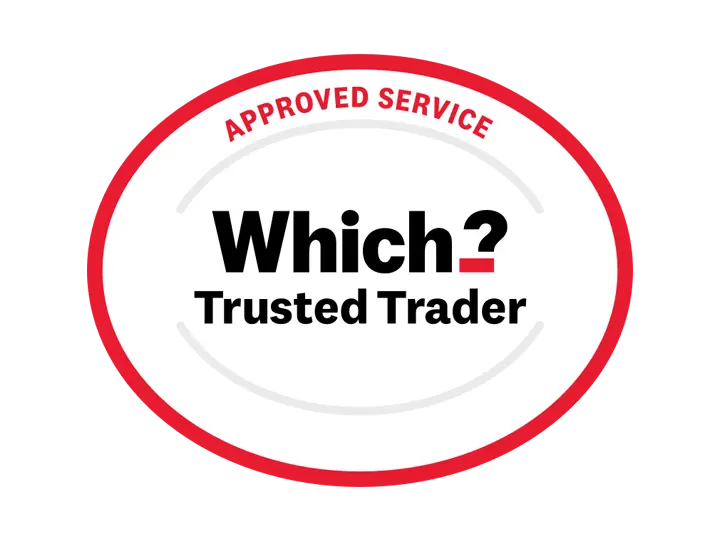 Which? Trusted Trader approved service logo