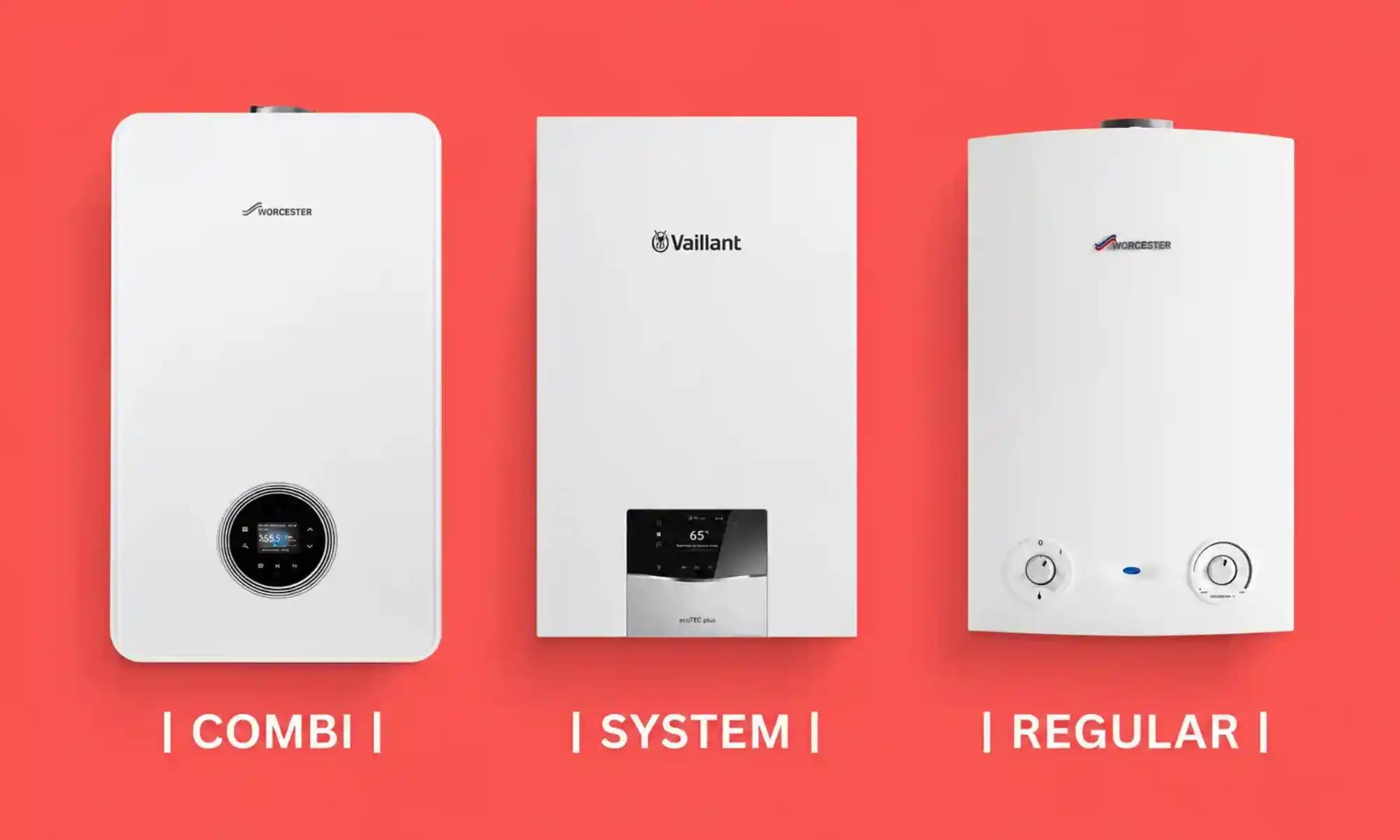 Combi, system and regular boilers side by side