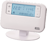 Wireless programmable thermostat