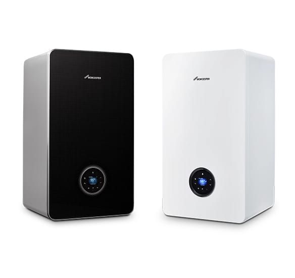 Worcester Bosch Greenstar 8000 Style boilers in black and white