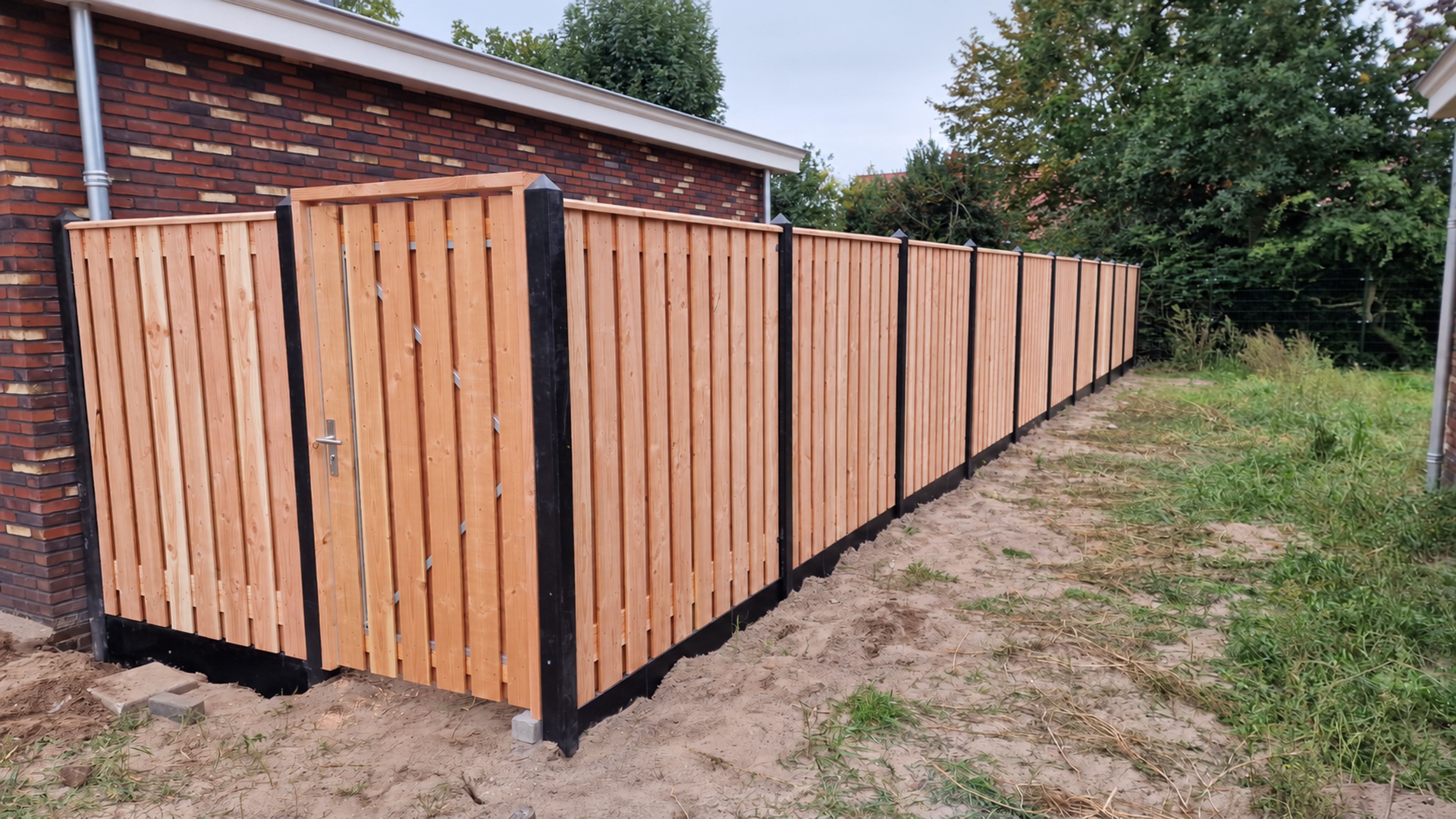 Schutting laten plaatsen