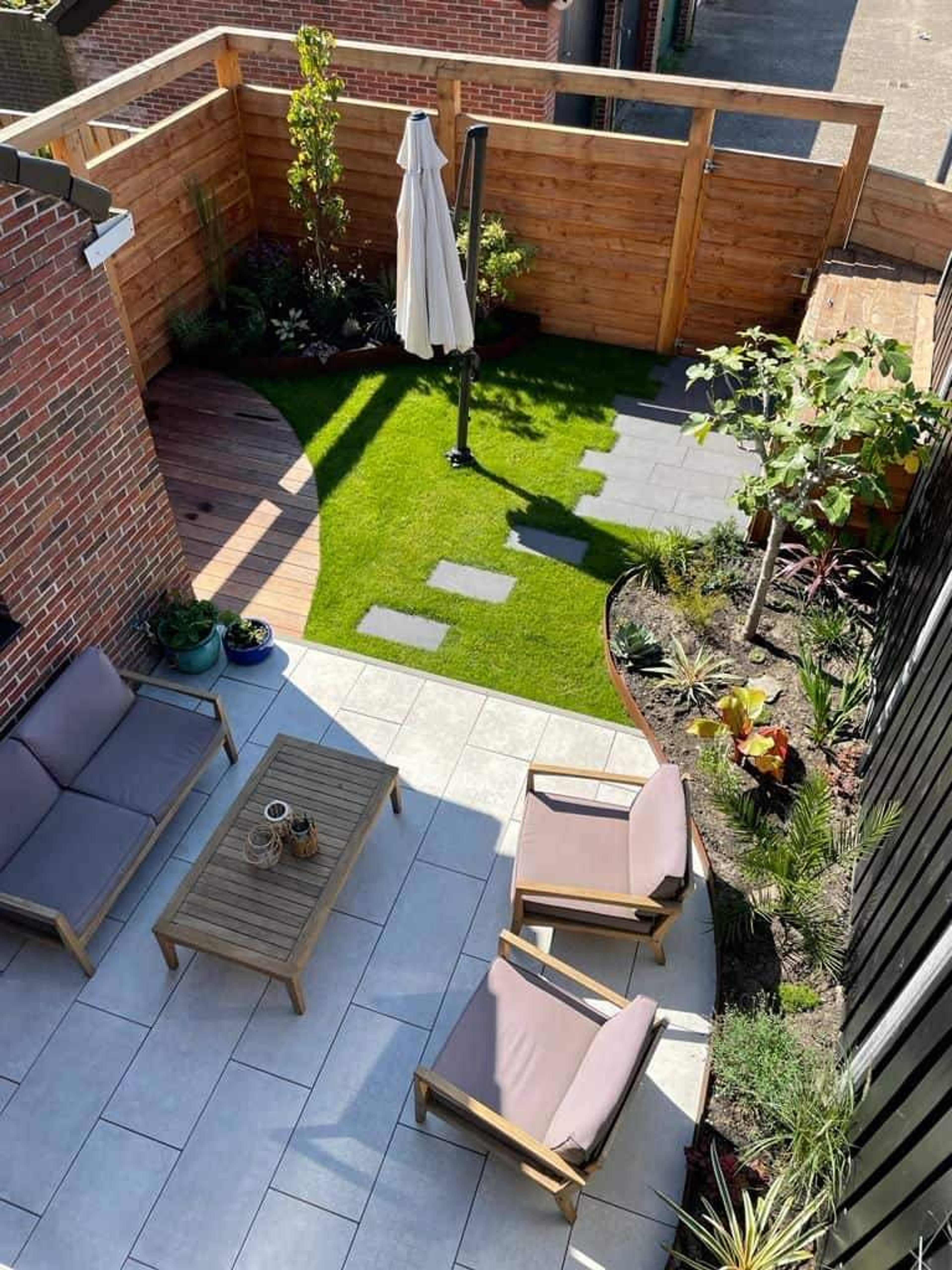 Een tuin die helemaal klopt