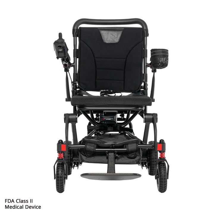 Rascal Carbon Cruiser electric wheelchair, front view