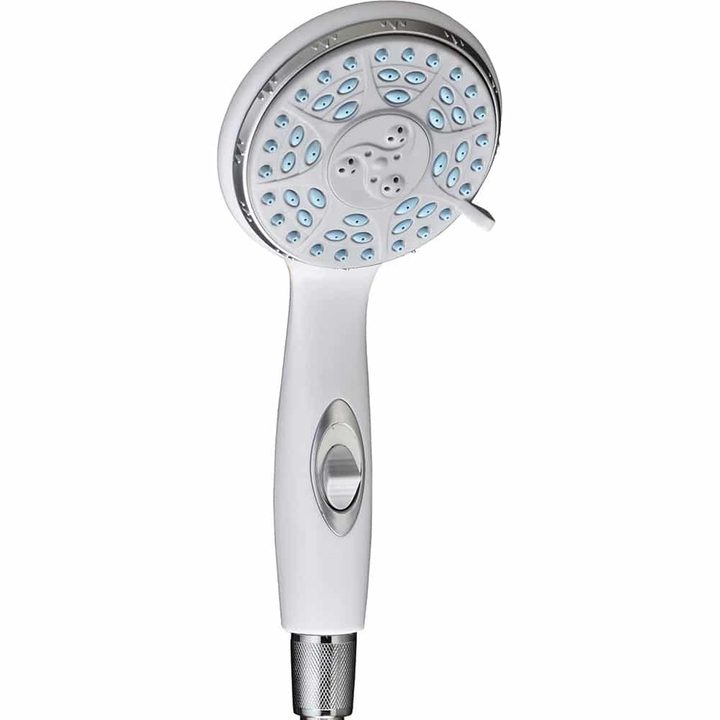 5 function deluxe hand held shower set