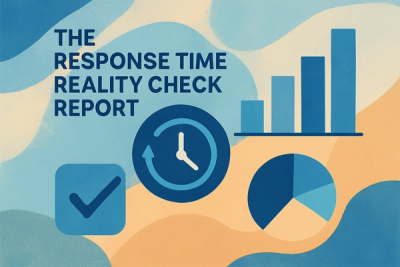 Win more deals with "The Response Time Reality Check Report" article thumbnail