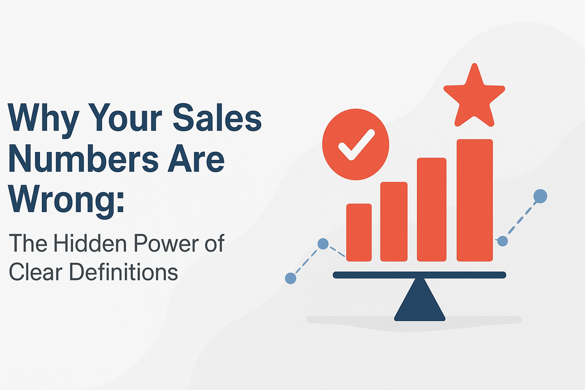 Why Your Sales Numbers Are Wrong: The Hidden Power of Clear Definitions