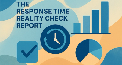 Win more deals with "The Response Time Reality Check Report" article thumbnail