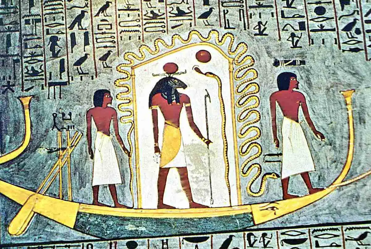 ancient egypt atum ra god of sun