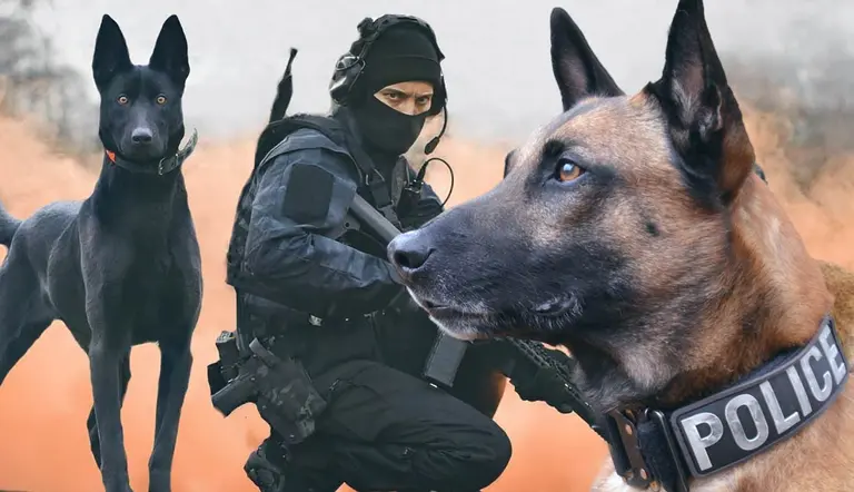 glimpse into the world of police dogs