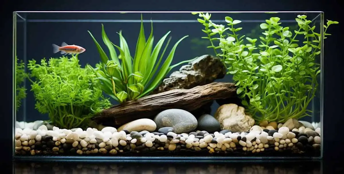 gravel substrate