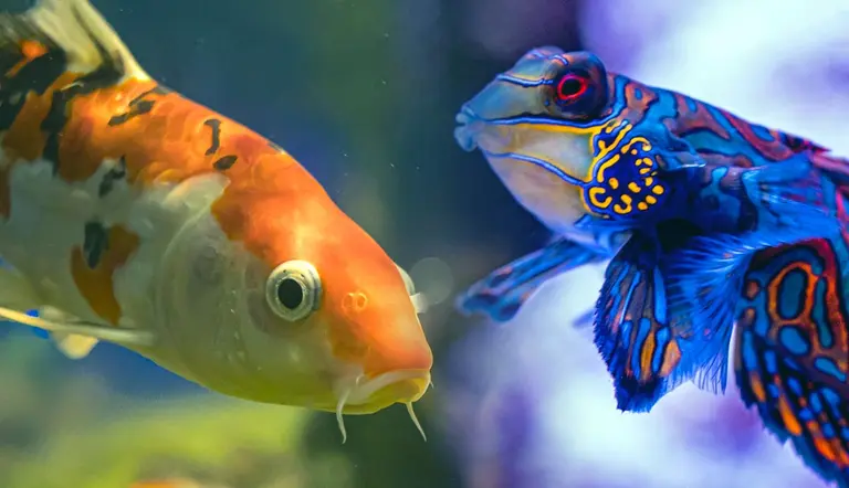 pet fish that change golor