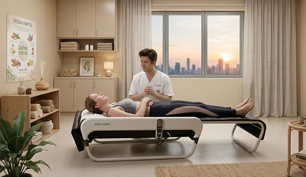 מיטת עיסוי חכמה