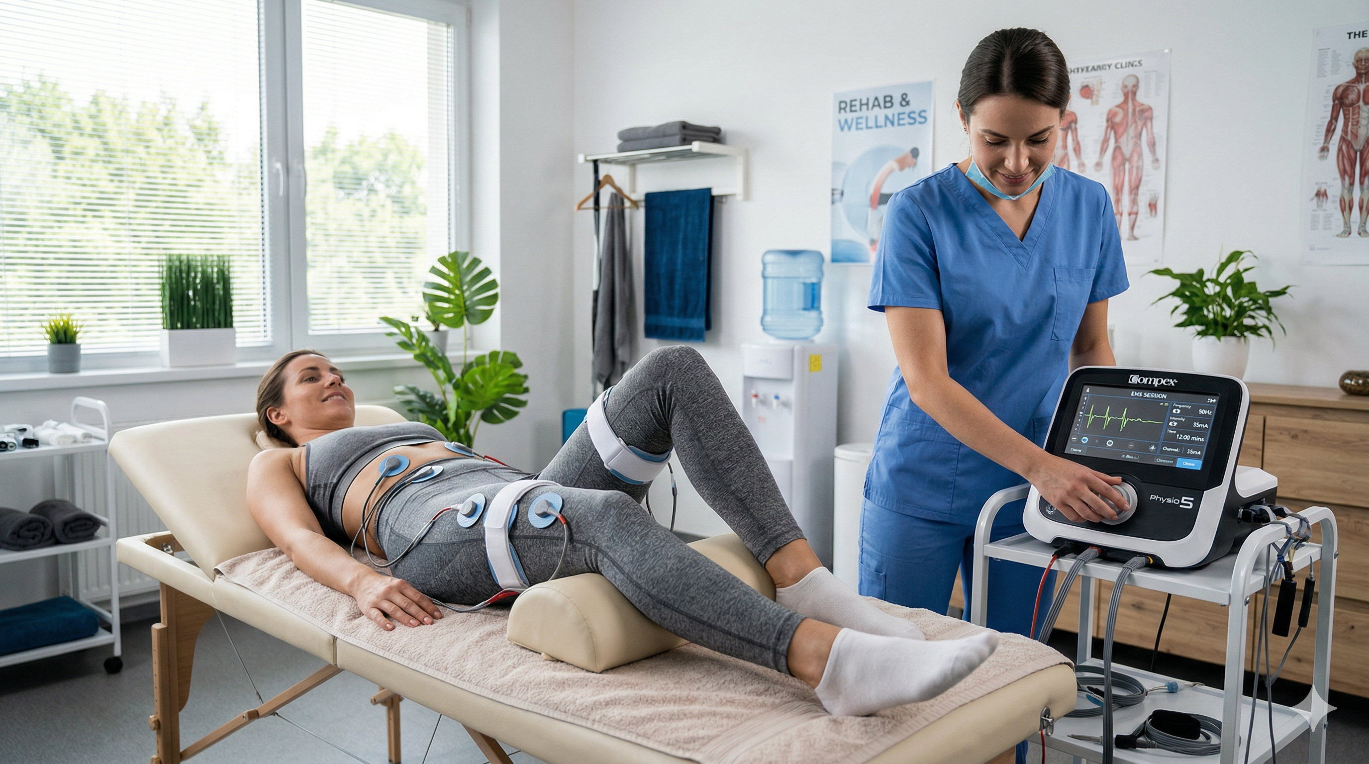 טיפול בזרמים חשמליים (EMS/TENS)