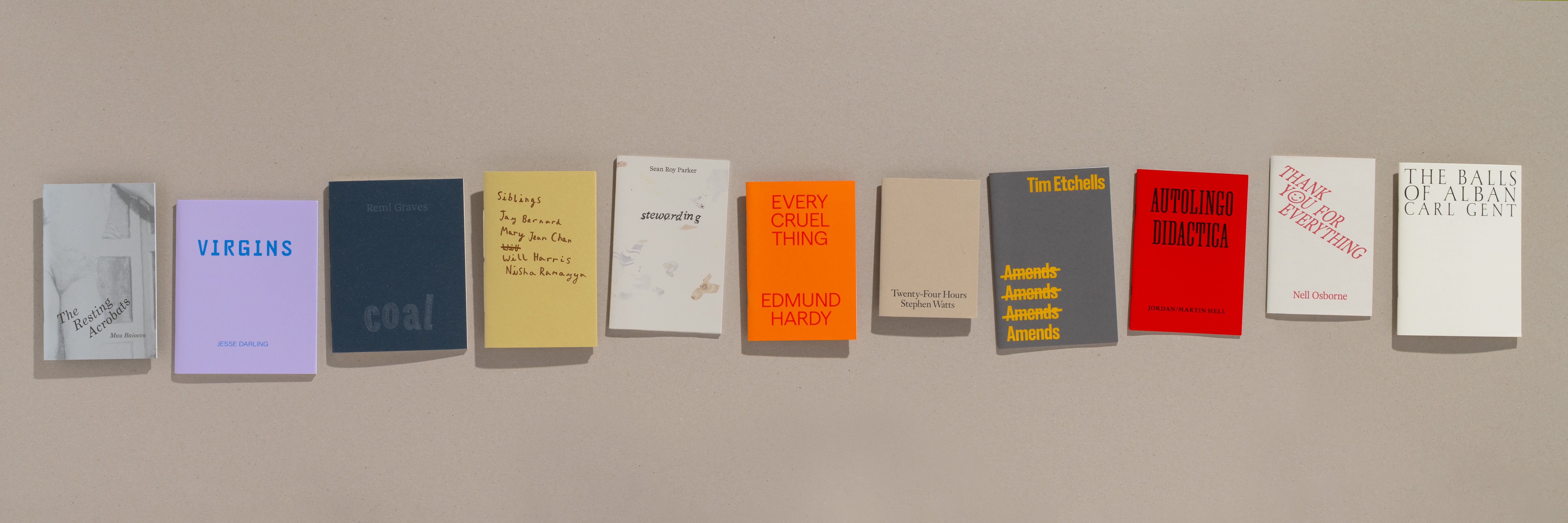 a photo of some of Monitor's books