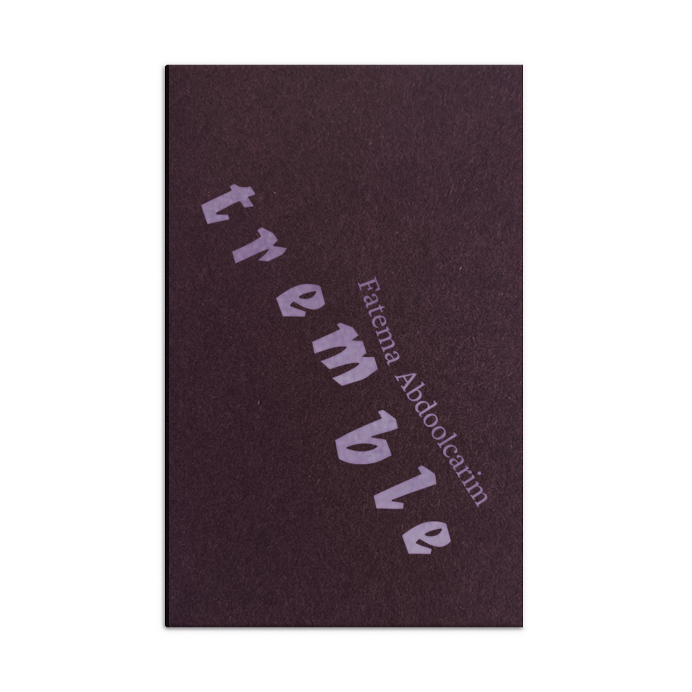 a photo of Tremble book
