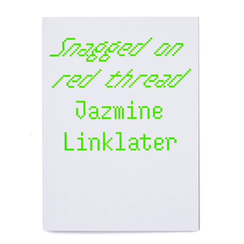 a photo of the book Snagged on red thread by Jazmine Linklater