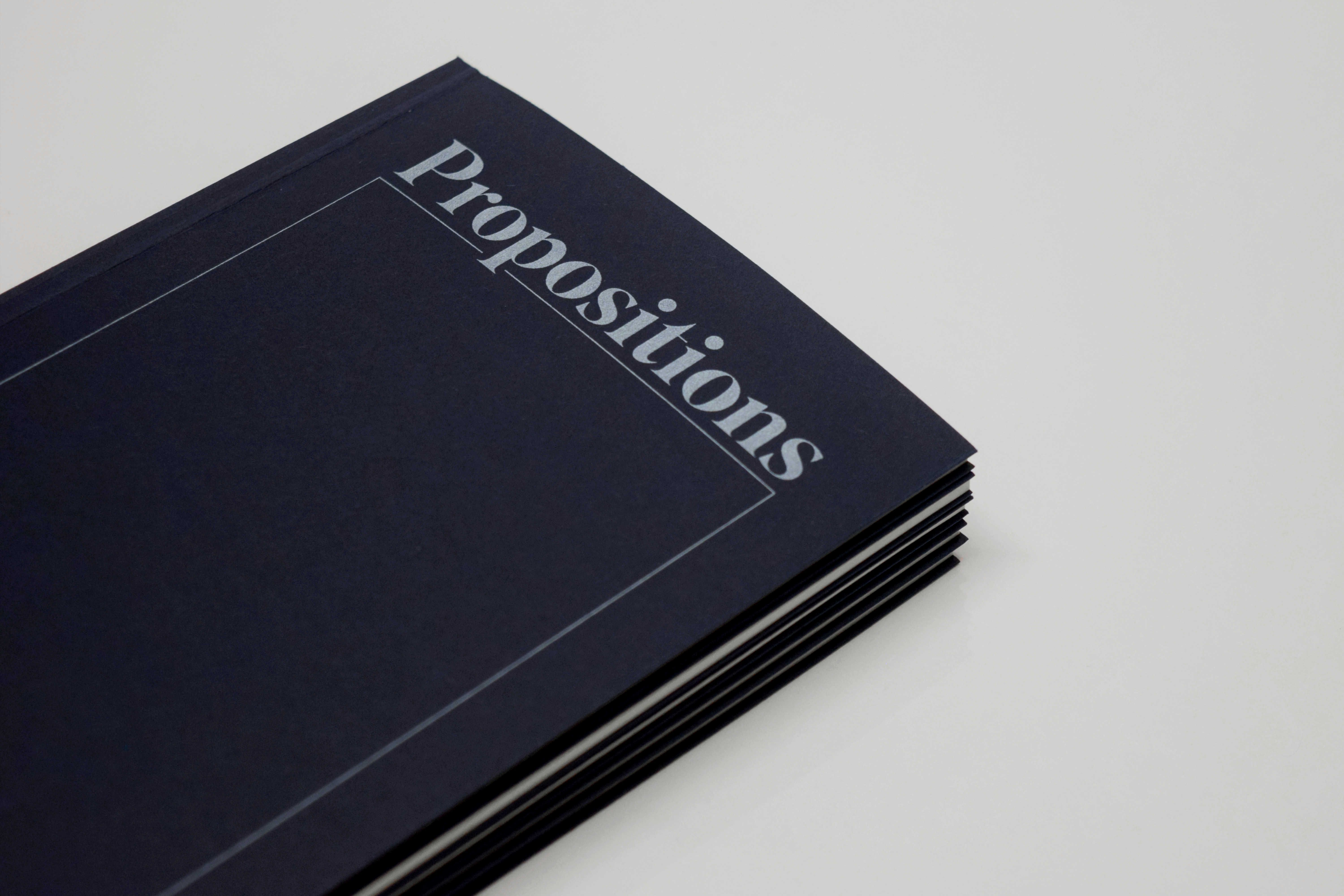 a photo of Propositions book