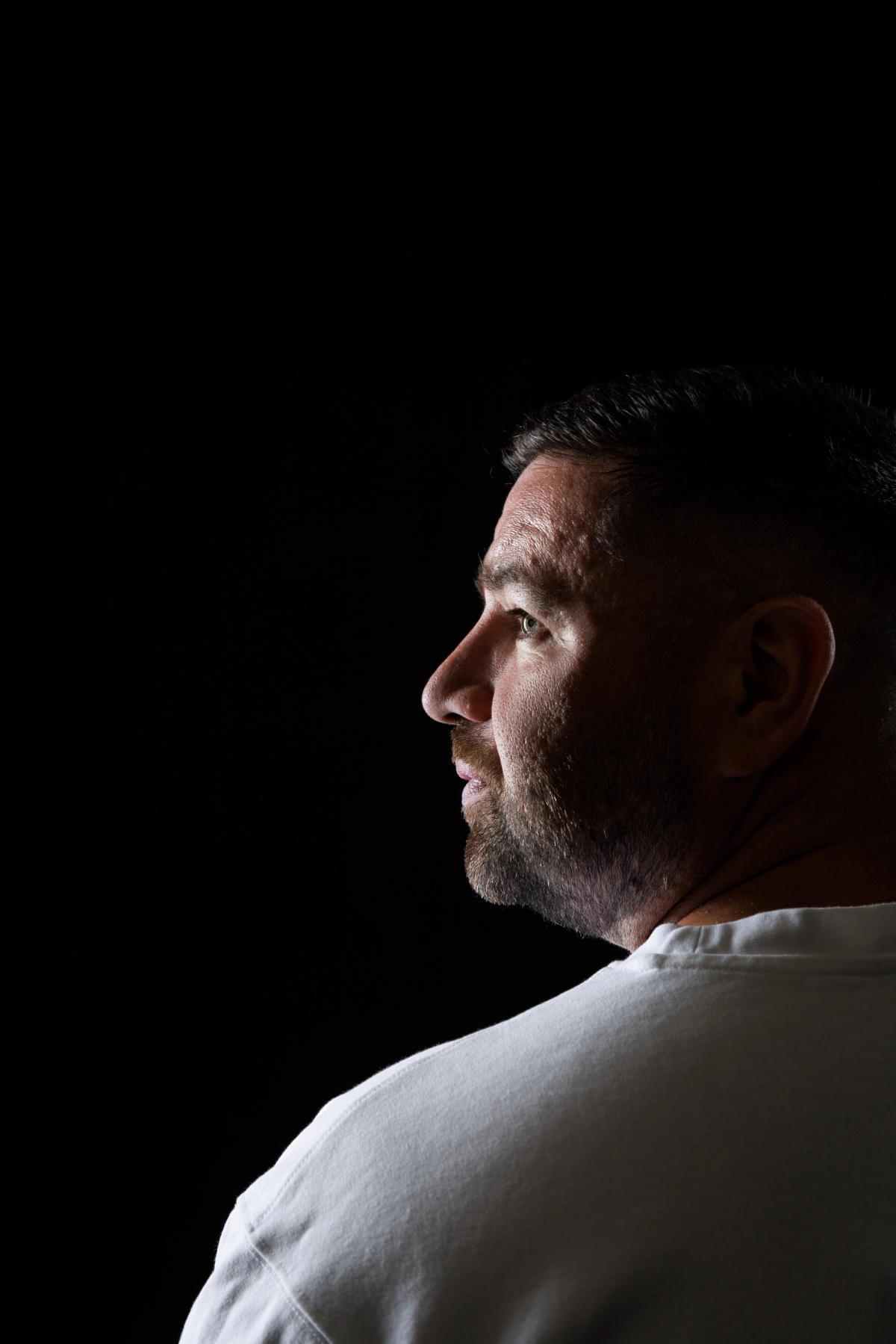 profile shot of man