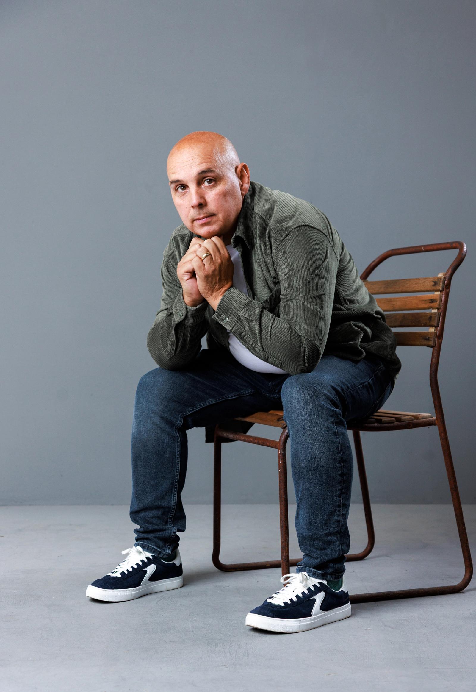 Man sitting in chair