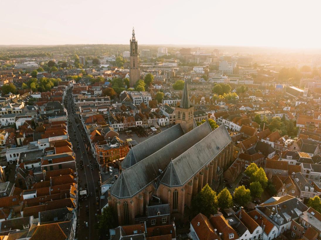 De toren van de Sint-Joriskerk in Amersfoort