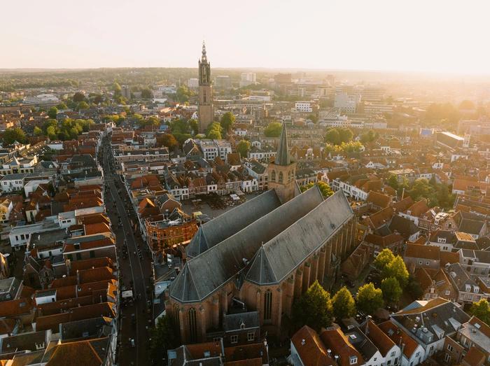 De toren van de Sint-Joriskerk in Amersfoort