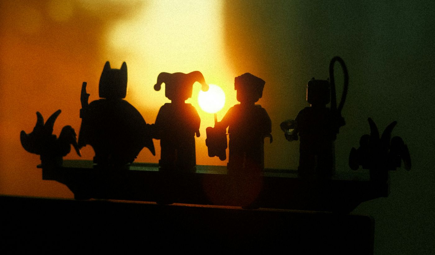 Verschillende type Lego poppetje