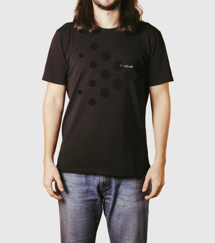 Branding in shirt van visrush