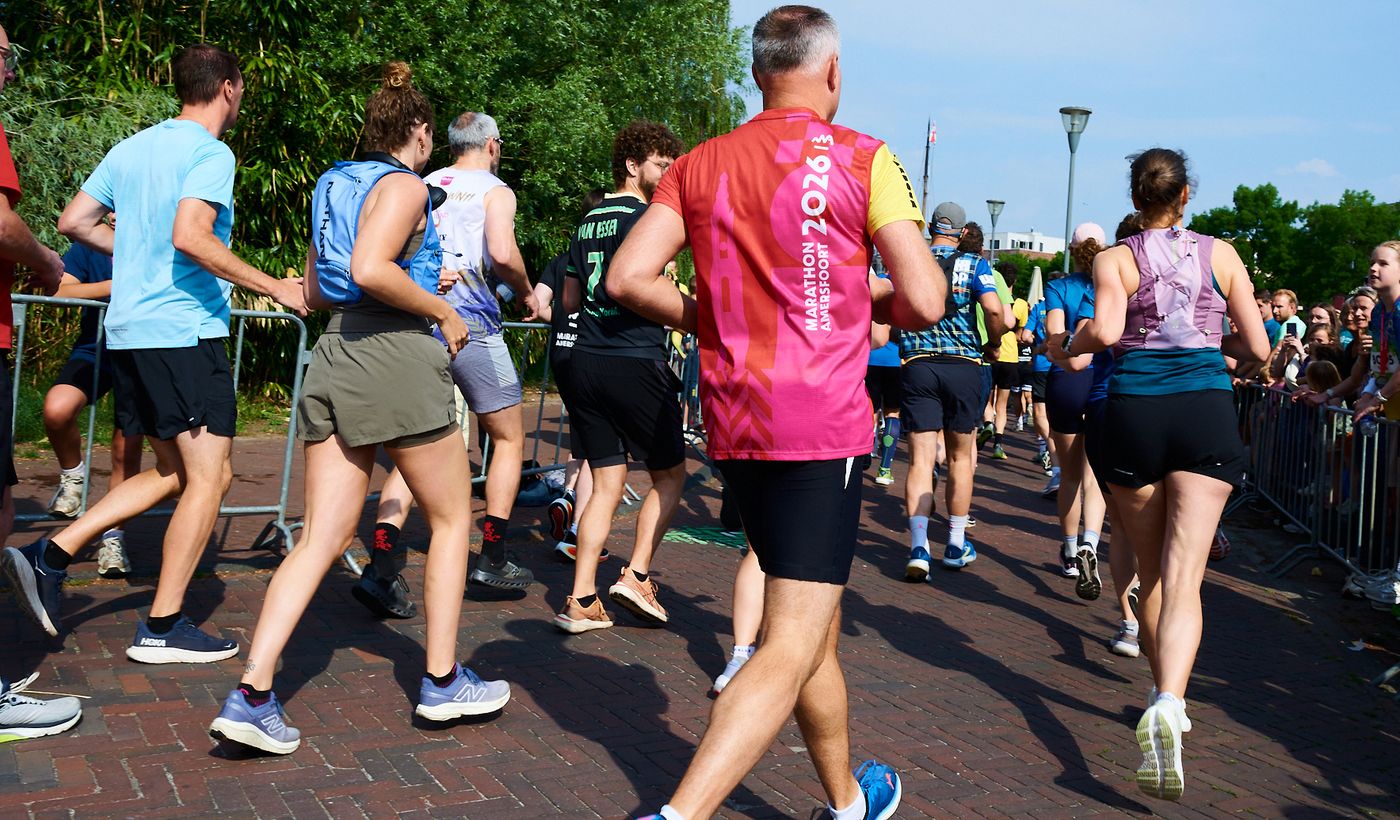Website-ontwerp voor Marathon Amersfoort