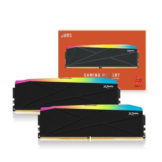 V-COLOR Manta XFinity RGB DDR5 32GB (16GBx2) 6000MHz CL30 (BLACK)