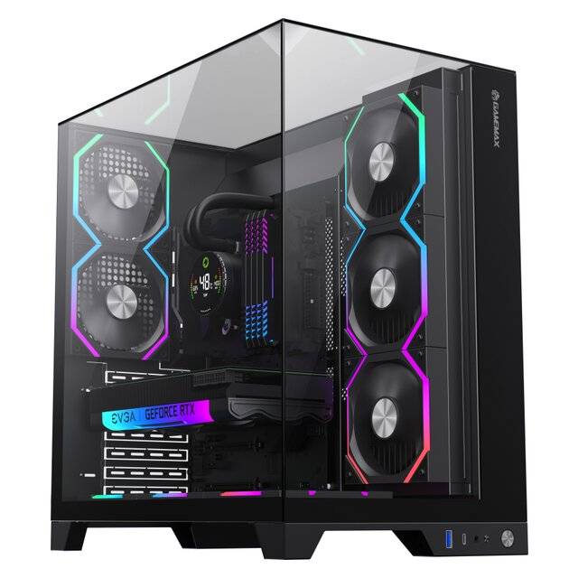 GameMax Infinity Pro 5-Fan Case (Black)