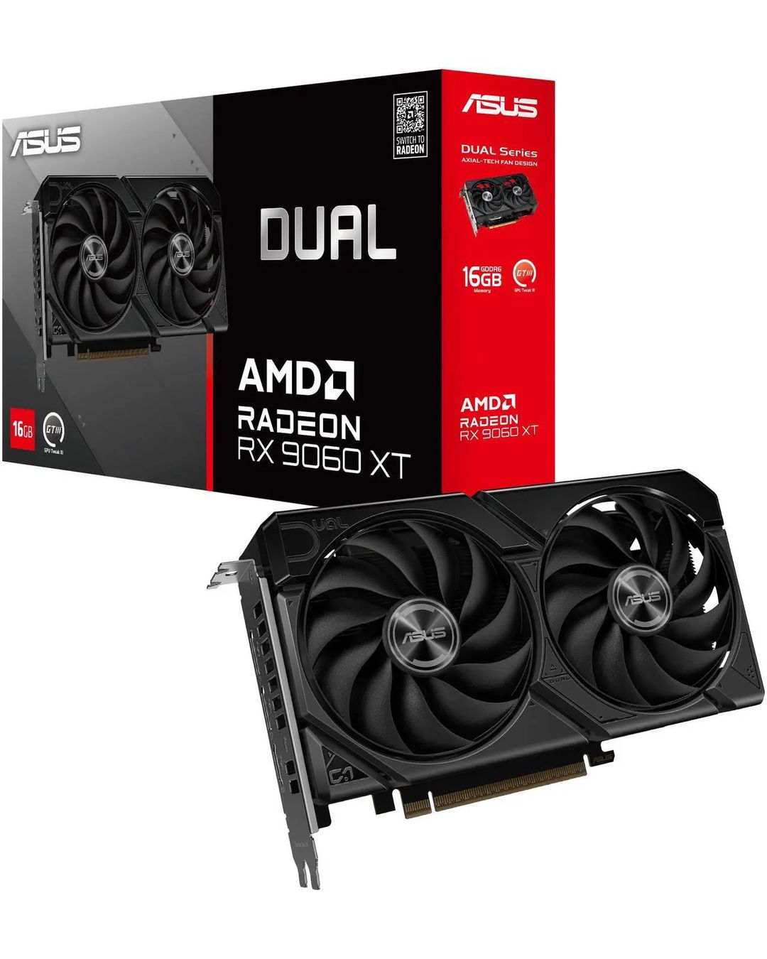 ASUS Dual Radeon RX 9060 XT 16GB