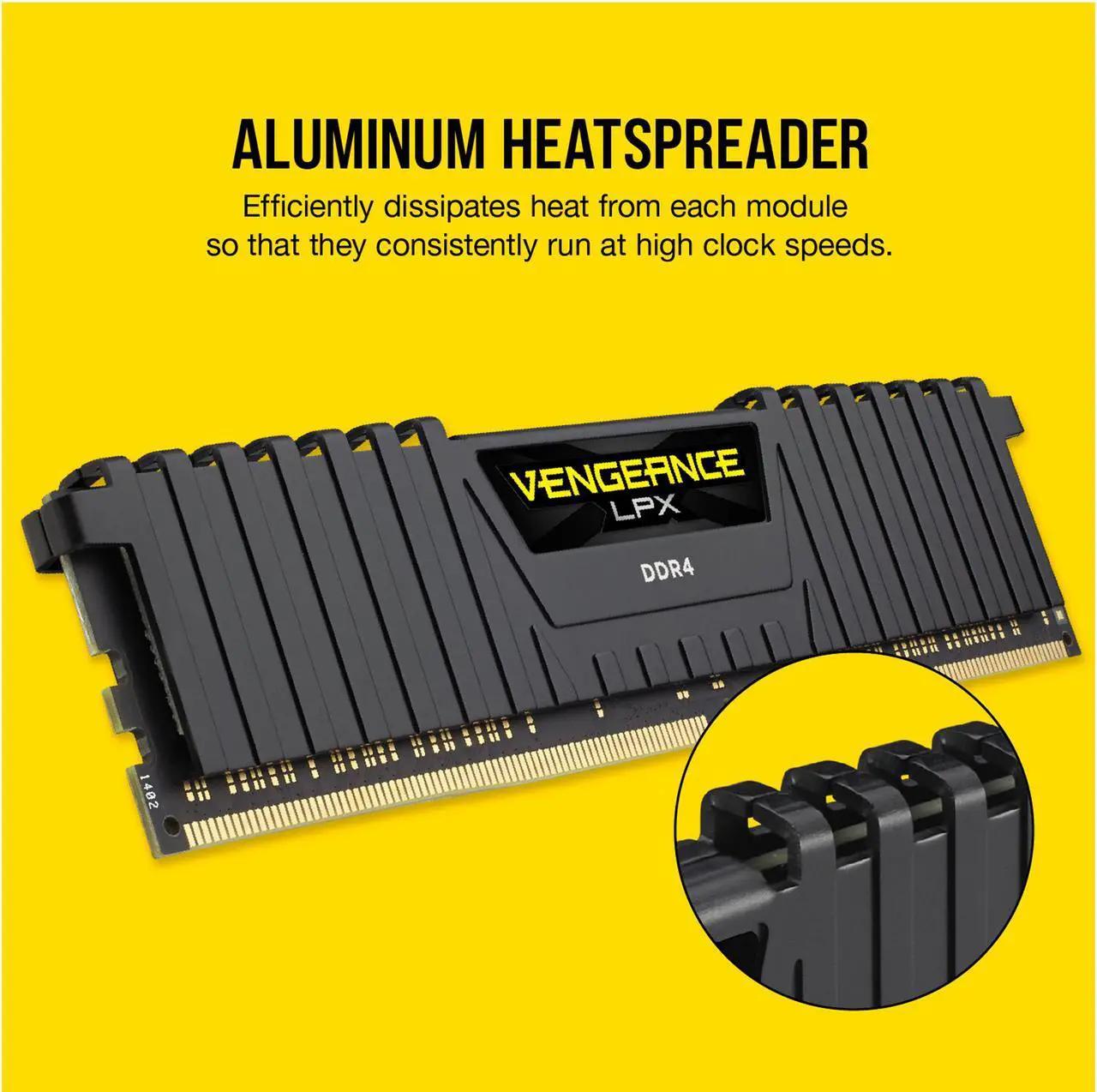 CORSAIR Vengeance LPX 32GB (2 x 16GB) DDR4 3200 CL16 XMP