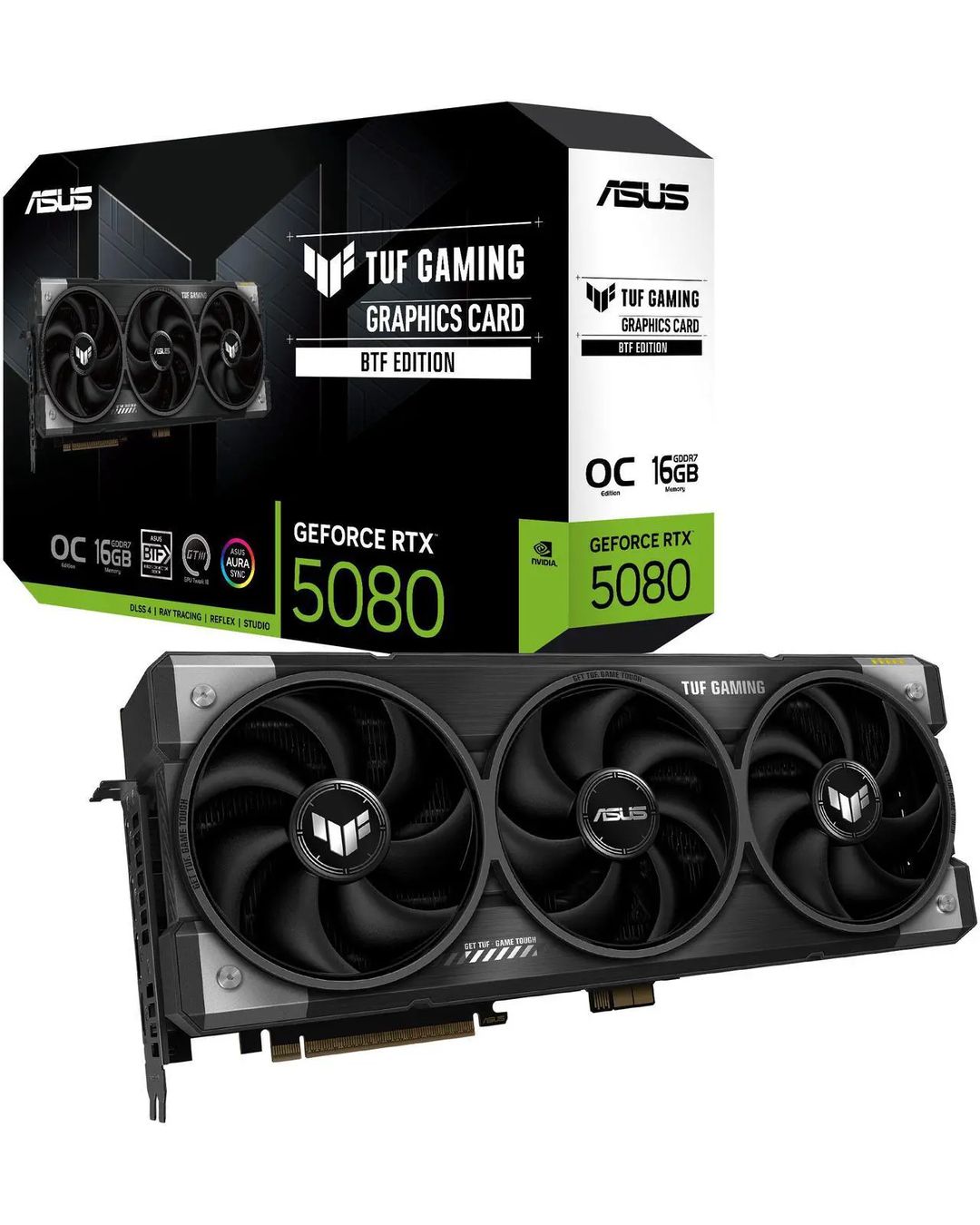 ASUS TUF Gaming GeForce RTX 5080 16GB GDDR7 OC Edition