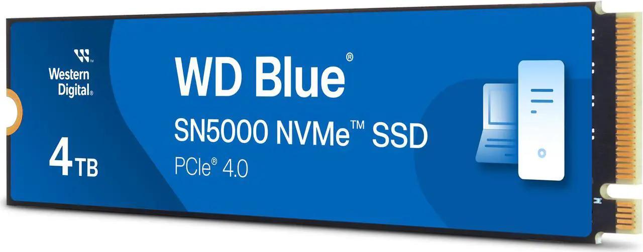 WD 4TB  Blue SN5000 NVMe SSD M.2 2280 