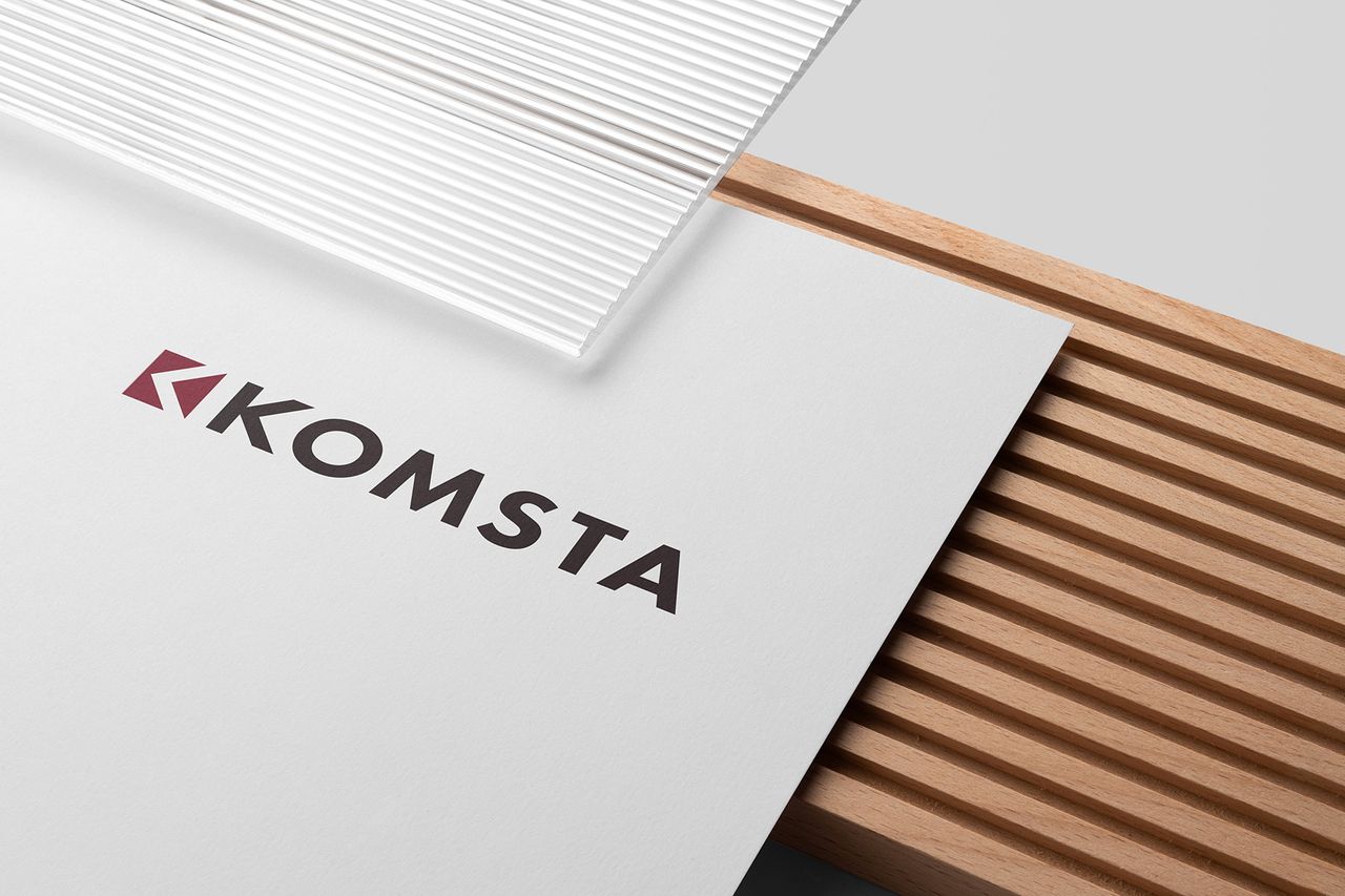 logo Komsta wizualizacja