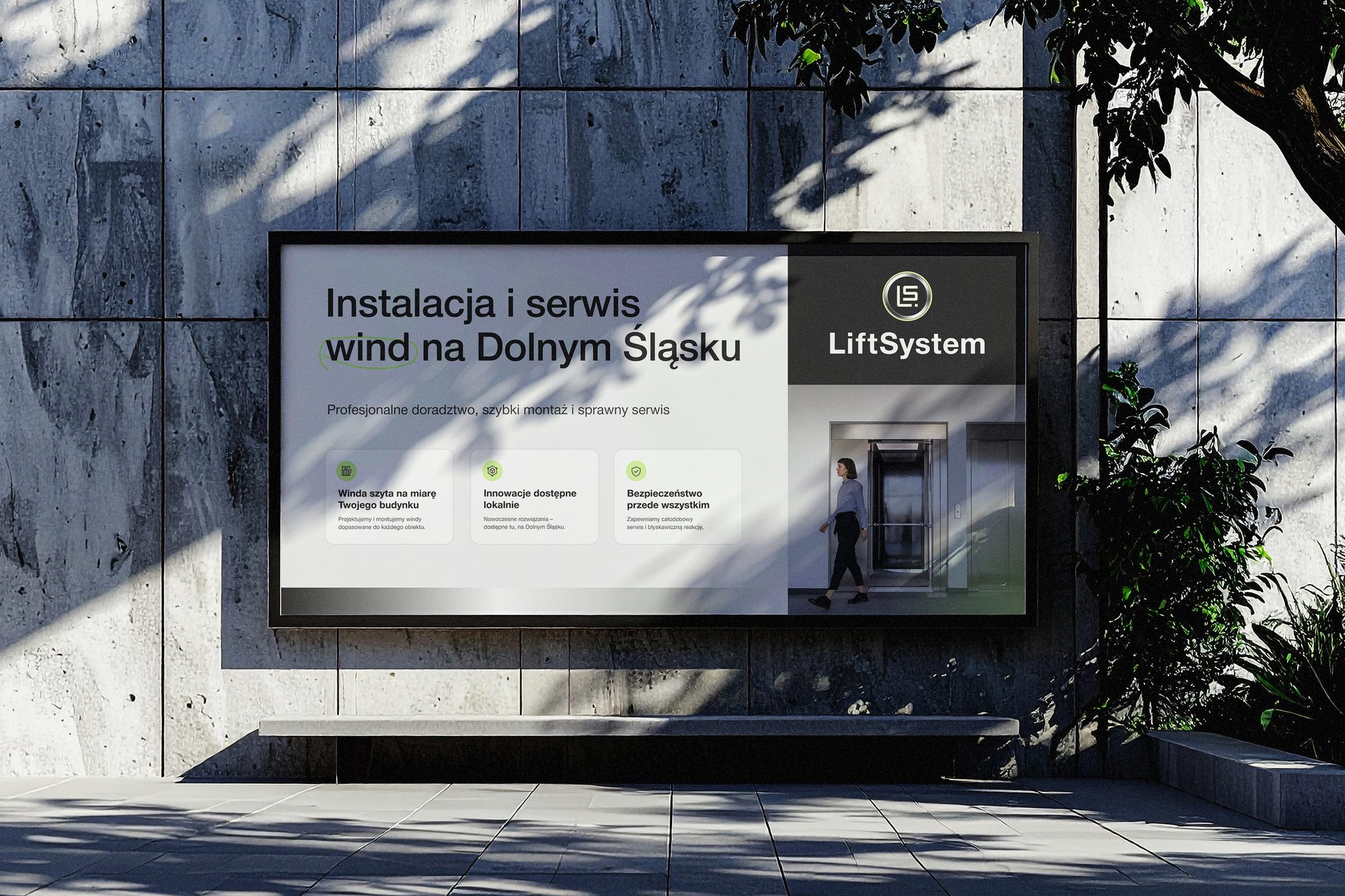 Rebranding LiftSystem — nowoczesne windy blisko Ciebie