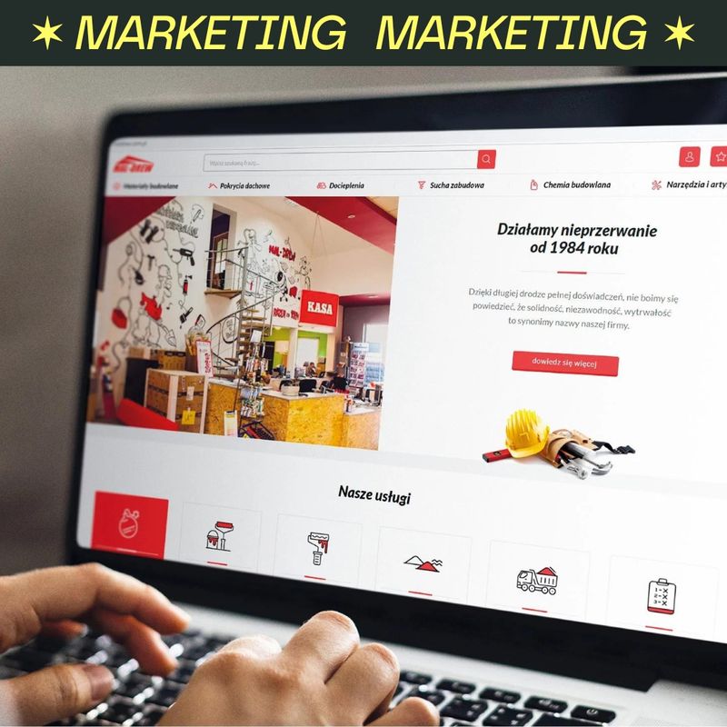 Wirus, branża budowlana i online marketing?