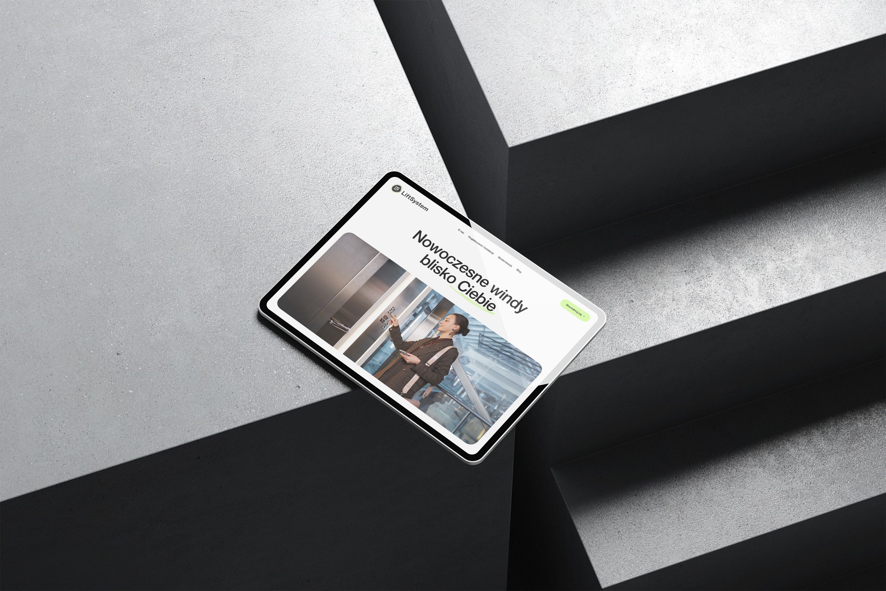 Rebranding LiftSystem — nowoczesne windy blisko Ciebie