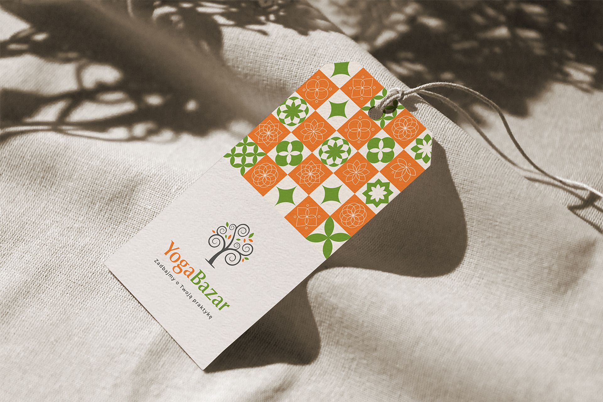 Branding YogaBazar - internetowy sklep z akcesoriami do jogi i medytacji