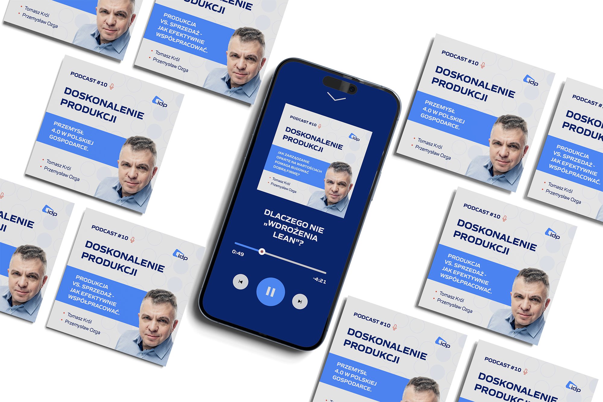 Rebranding Instytutu Doskonalenia Produkcji - strategia marki, identyfikacja wizualna, serwis www oraz marketing