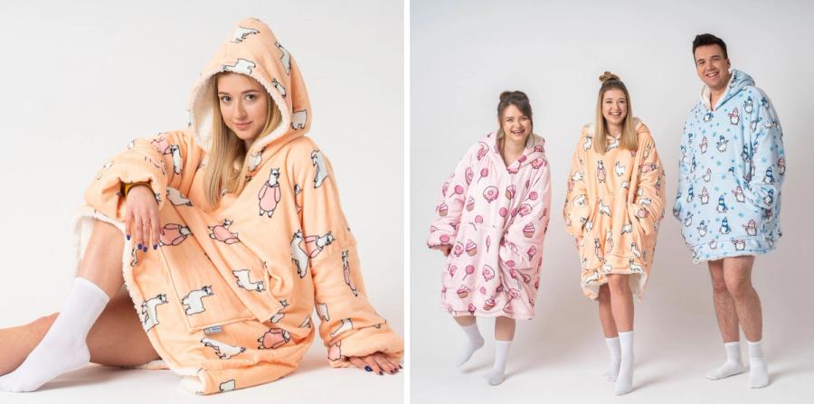 Modele prezentujący kocobluzy Chillama