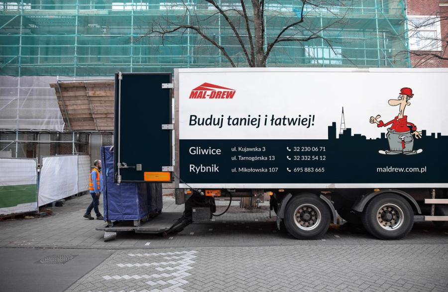 Samochód dostawczy Mal-Drew