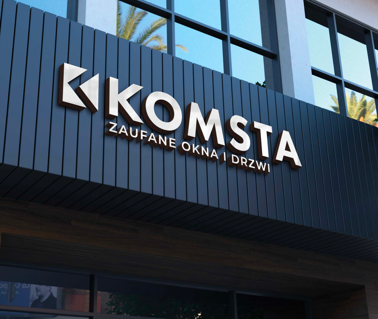 logotyp szyld Komsta