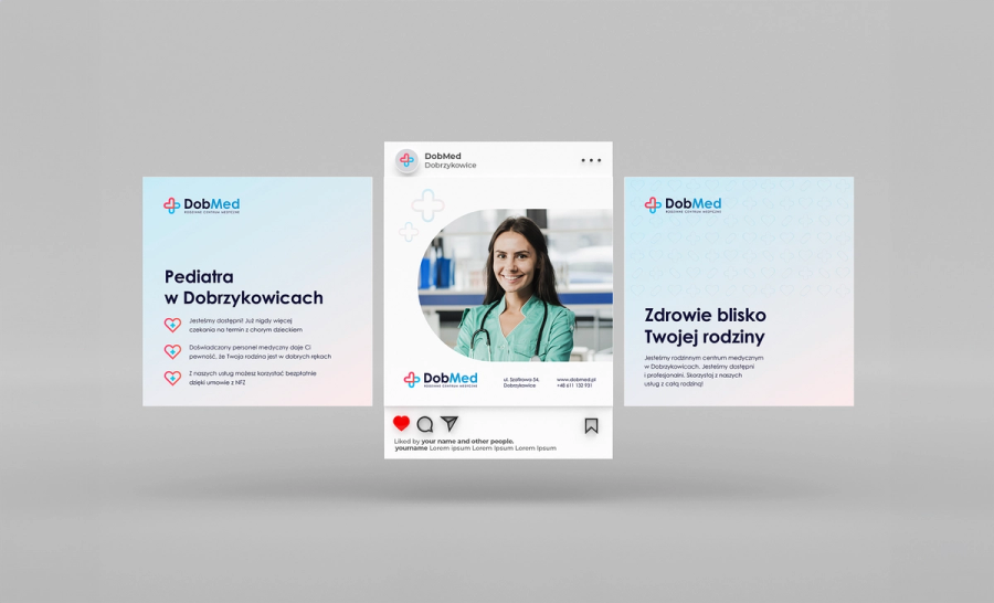 Posty social media DobMed