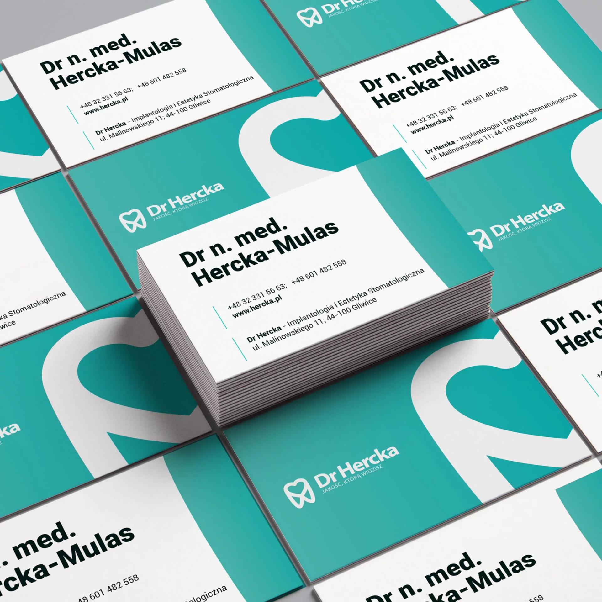 Branding Dr Hercka – Implantologia i Stomatologia Estetyczna