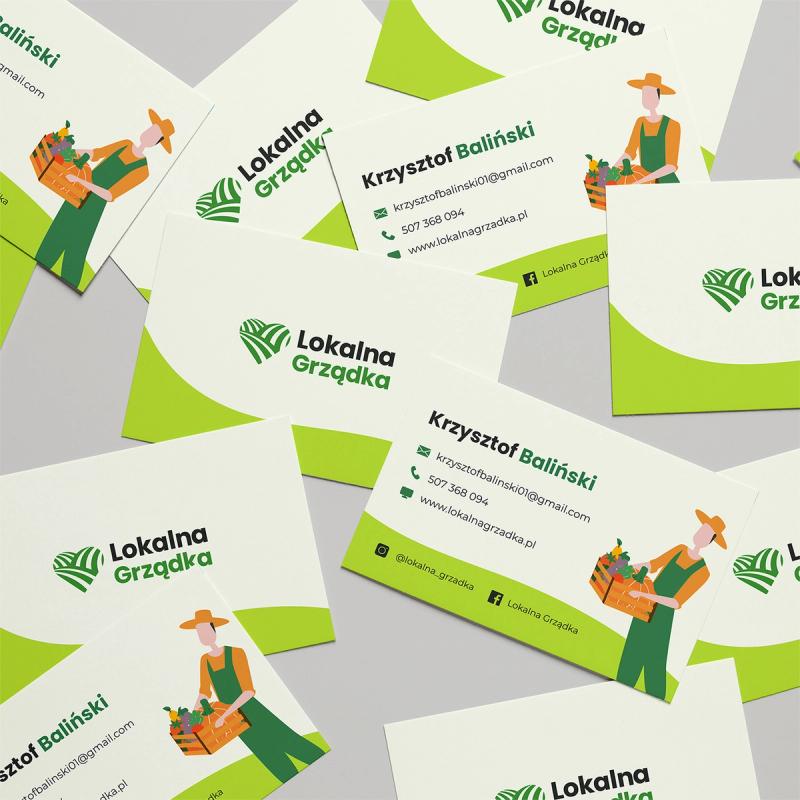 Branding i Serwis Internetowy Lokalna Grządka - handel owoców i warzyw