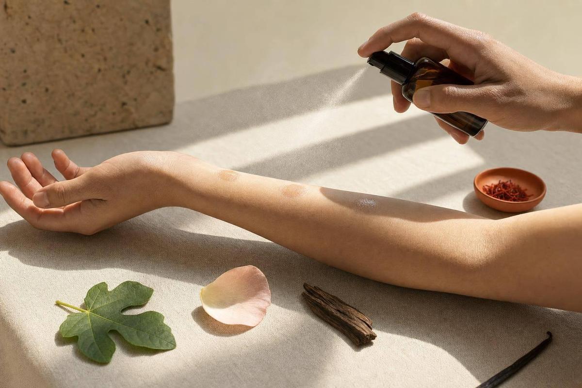 How to Test Perfume on Skin the Right Way